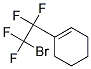 1-(2-BROMOTETRAFLUOROETHYL)CYCLOHEX-1-EN 结构式