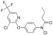 2-[4-(CHLOROBUTYRYLAMINO)PHENOXY]-3-CHLORO-5-(TRIFLUOROMETHYL)PYRIDIN 结构式