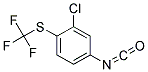 2-CHLORO-4-ISOCYANATO-1-[(TRIFLUOROMETHYL)THIO]BENZEN 结构式