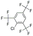 1-CHLORO-2,4,6-TRIS(TRIFLUOROMETHYL)BENZEN 结构式