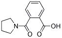 2-(1-PYRROLIDINYLCARBONYL)BENZOIC ACID 结构式