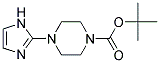 1-BOC-4-(1H-IMIDAZOL-2-YL)-PIPERAZINE 结构式