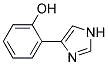 2-(1H-IMIDAZOL-4-YL)-PHENOL 结构式