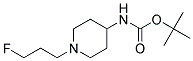 [1-(3-FLUORO-PROPYL)-PIPERIDIN-4-YL]-CARBAMIC ACID TERT-BUTYL ESTER 结构式