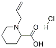1-ALLYL-PIPERIDINE-2-CARBOXYLIC ACID HYDROCHLORIDE 结构式