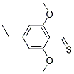 2,6-DIMETHOXY-4-ETHYLTHIOBENZALDEHYDE 结构式