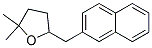 2,2-DIMETHYL-5-NAPHTHALEN-2-YLMETHYL-TETRAHYDRO-FURAN 结构式