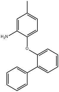 2-([1,1'-BIPHENYL]-2-YLOXY)-5-METHYLANILINE 结构式