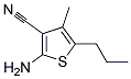 2-AMINO-4-METHYL-5-PROPYLTHIOPHENE-3-CARBONITRILE 结构式