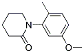 1-(5-METHOXY-2-METHYL-PHENYL)-PIPERIDIN-2-ONE 结构式