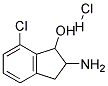 2-Amino-7-chloro-indan-1-ol hydrochloride 结构式