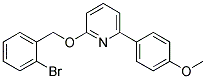 2-[(2-BROMOBENZYL)OXY]-6-(4-METHOXYPHENYL)PYRIDINE 结构式