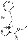 1-BENZYL-2-(ETHOXYCARBONYL)-1H-PYRROLIUM BROMIDE 结构式