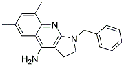 1-BENZYL-6,8-DIMETHYL-2,3-DIHYDRO-1H-PYRROLO[2,3-B]QUINOLIN-4-YLAMINE 结构式