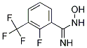 2-FLUORO-N-HYDROXY-3-TRIFLUOROMETHYL-BENZAMIDINE 结构式