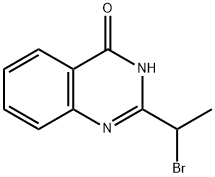 2-(1-Bromo-ethyl)-3H-quinazolin-4-one 结构式