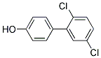 2',5'-DICHLORO-4-BIPHENYLOL 结构式