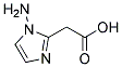 (1-AMINO-1H-IMIDAZOL-2-YL)-ACETIC ACID 结构式