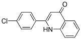 2-(4-CHLORO-PHENYL)-1H-QUINOLIN-4-ONE 结构式