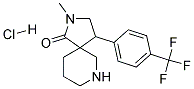 2-METHYL-4-(4-(TRIFLUOROMETHYL)PHENYL)-2,7-DIAZASPIRO[4.5]DECAN-1-ONE HYDROCHLORIDE 结构式