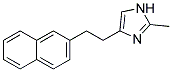 2-METHYL-4-(2-NAPHTHALEN-2-YL-ETHYL)-1H-IMIDAZOLE 结构式