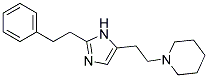 1-[2-(2-PHENETHYL-IMIDAZOL-4-YL)-ETHYL]-PIPERIDINE 结构式
