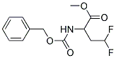 2-BENZYLOXYCARBONYLAMINO-4,4-DIFLUORO-BUTYRIC ACID METHYL ESTER 结构式