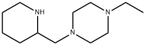 1-ETHYL-4-(PIPERIDIN-2-YLMETHYL)PIPERAZINE 结构式