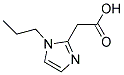(1-PROPYL-1H-IMIDAZOL-2-YL)-ACETIC ACID 结构式