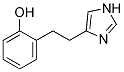 2-[2-(1H-IMIDAZOL-4-YL)-ETHYL]-PHENOL 结构式