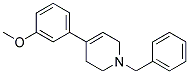 1-BENZYL-4-(3-METHOXY-PHENYL)-1,2,3,6-TETRAHYDRO-PYRIDINE 结构式