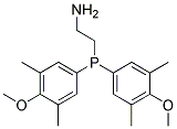 2-[Bis(3,5-dimethyl-4-methoxyphenyl)phosphino]ethylamine 结构式