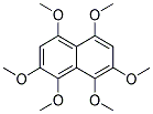 1,2,4,5,7,8-HEXAMETHOXY-NAPHTHALENE 结构式