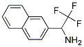 2,2,2-TRIFLUORO-1-NAPHTHALEN-2-YL-ETHYLAMINE 结构式