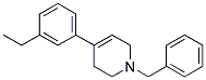 1-BENZYL-4-(3-ETHYL-PHENYL)-1,2,3,6-TETRAHYDRO-PYRIDINE 结构式