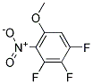 2-硝基-3,4,5-三氟苯甲醚 结构式