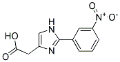 [2-(3-NITRO-PHENYL)-1H-IMIDAZOL-4-YL]-ACETIC ACID 结构式