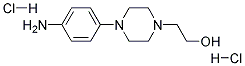 2-[4-(4-AMINO-PHENYL)-PIPERAZIN-1-YL]-ETHANOL DIHYDROCHLORIDE 结构式