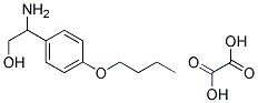 2-AMINO-2-(4-BUTOXYPHENYL)ETHANOL OXALATE 结构式