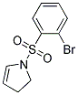 1-(2-BROMO-BENZENESULFONYL)-2,3-DIHYDRO-1H-PYRROLE 结构式