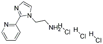2-(2-PYRIDIN-2-YL-IMIDAZOL-1-YL)-ETHYLAMINE 3HCL 结构式