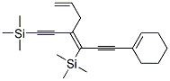 1-(Z-3-TRIMETHYLSILANYL-4-TRIMETHYLSILANYLETHYNYLHEPTA-3,6-DIEN-1-YNYL)CYCLOHEXENE 结构式