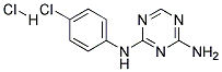 2-AMINO-4-P-CHLOROANILINO-SYM-TRIAZINE HCL 结构式