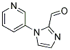 1-PYRIDIN-3-YL-1H-IMIDAZOLE-2-CARBALDEHYDE 结构式