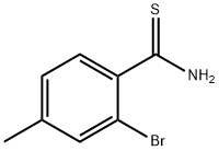 2-BROMO-4-METHYLTHIOBENZAMIDE 结构式