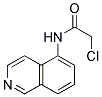 2-CHLORO-N-ISOQUINOLIN-5-YL-ACETAMIDE 结构式