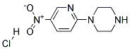 1-(5-硝基吡啶-2-基)-哌嗪盐酸盐 结构式