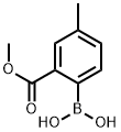 2-硼酸-5-甲基苯甲酸甲酯 结构式