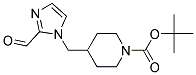 1-BOC-4-(2-FORMYL-IMIDAZOL-1-YLMETHYL)-PIPERIDINE 结构式