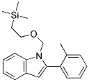 2-(2-METHYLPHENYL)-1-(2-TRIMETHYLSILYLETHOXYMETHYL)INDOLE 结构式